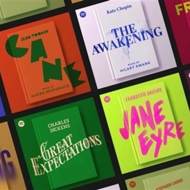 سبوتيفاي تطلق كتب صوتية بأصوات مجموعة من النجوم