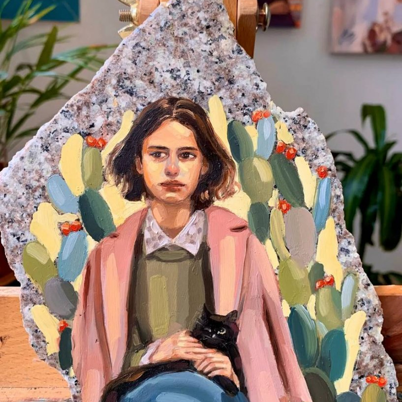  من اعمال الفنانة رحاب خالد زكري