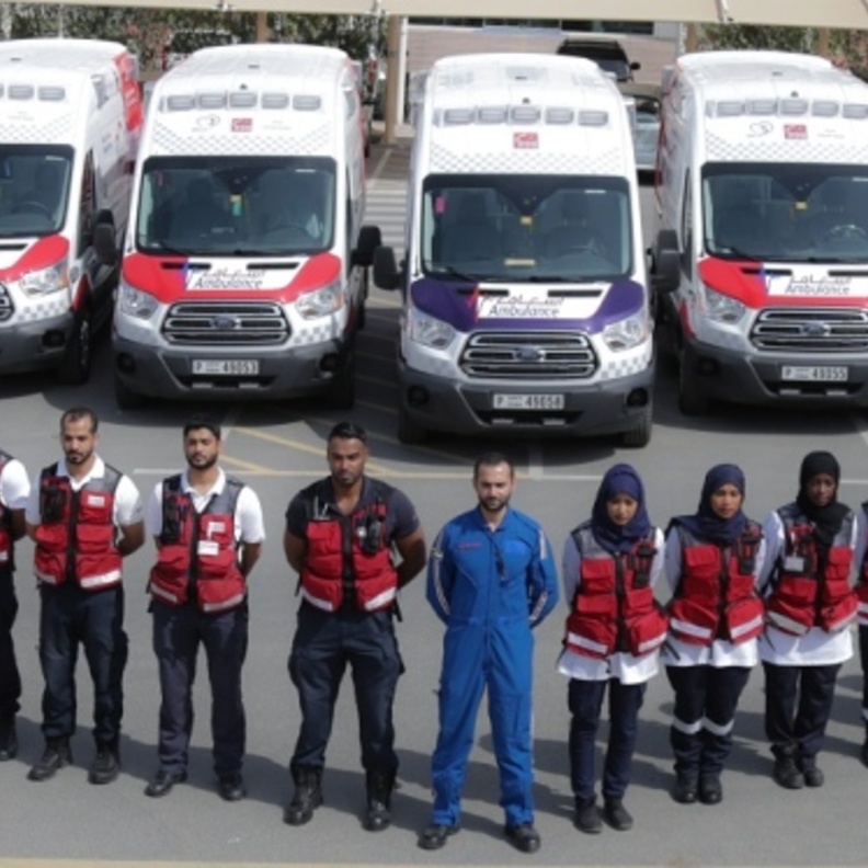  إسعاف دبي تعامل مع 51 ألف حالة في 2020