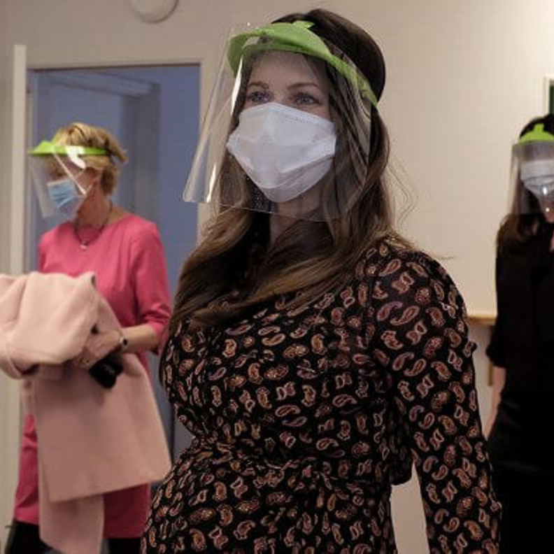  قامت الأميرة صوفيا بزيارة عيادة Mandometer Clinic لاضطرابات الشهية