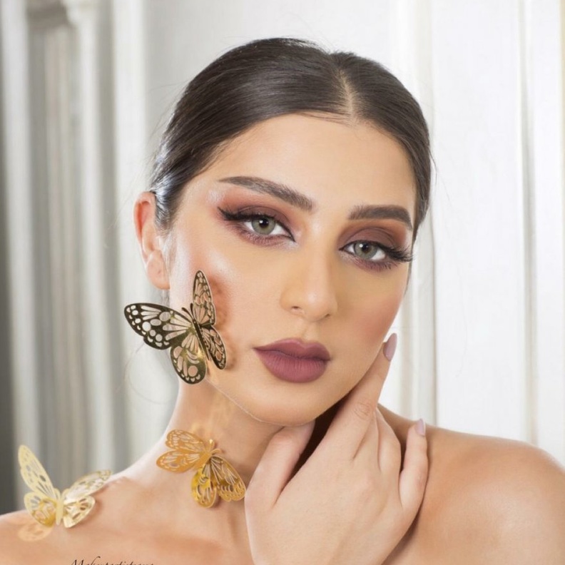  من مكياج الميك أب ارتست سلمى الدوسري