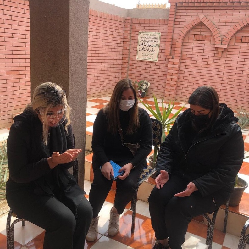 الذكرى الاولى لوفاة نادية لطفي 2021