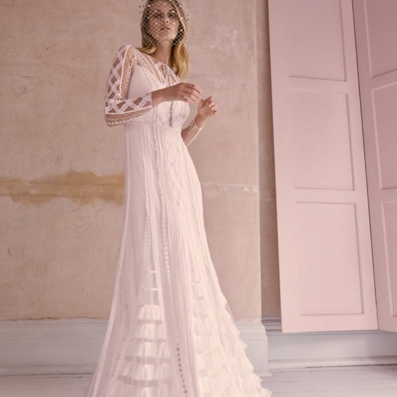  موديلات فساتين زفاف رومانسية من temperley