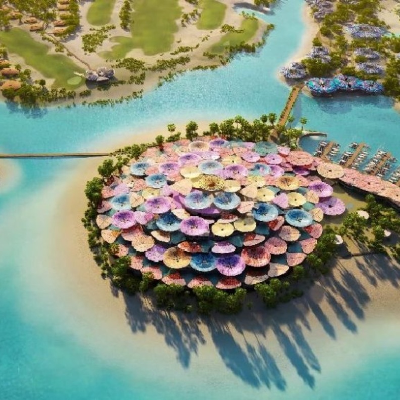 تعرفوا على الرؤية التصميمية كورال بلوم التي أطلقها ولي العهد