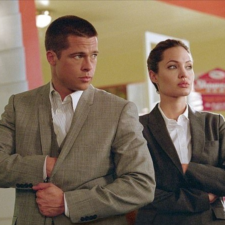 براد بيت و أنجلينا جولي 