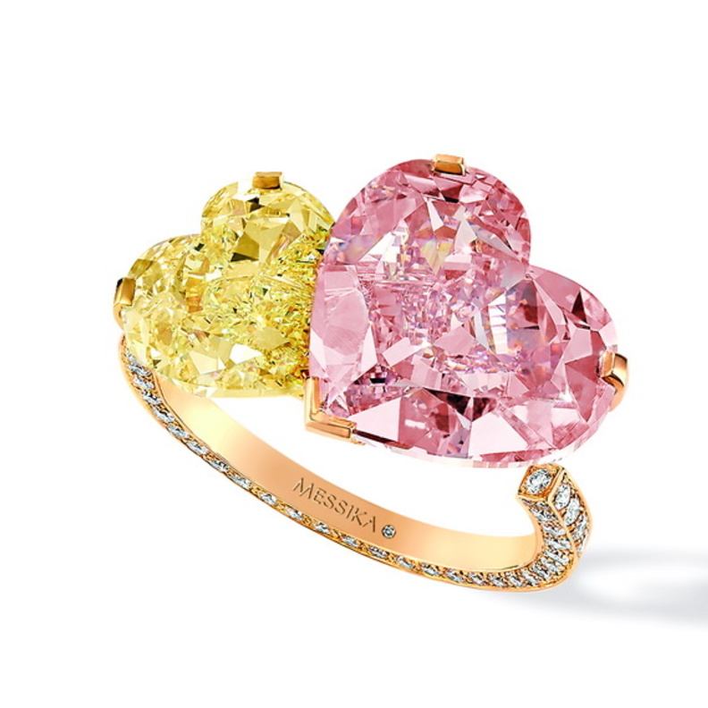 خاتم Toi & Moi Coeur من ماركة Messika