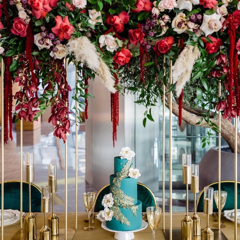 أشكال كيك الأعراس من متجر The Cake Loft