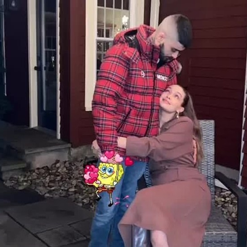 زين مالك و جيجي حديد