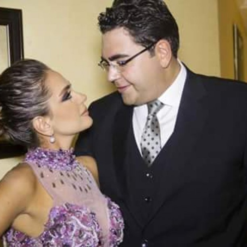 ديمة قندلفت وزوجها