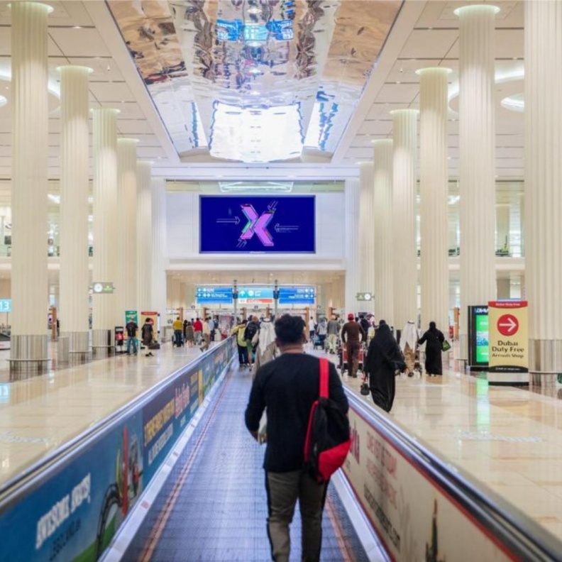 مطار دبي أكبر معبر للنقل الجوي في السعة المقعدية