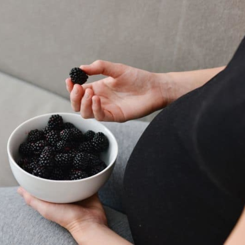 فوائد التوت الأسود للحامل