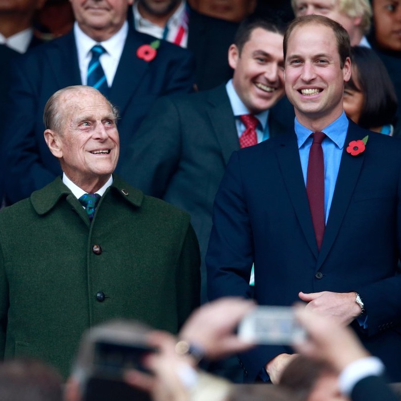الأمير وليام يعلق على الحالة الصحية لجده الأمير فيليب
