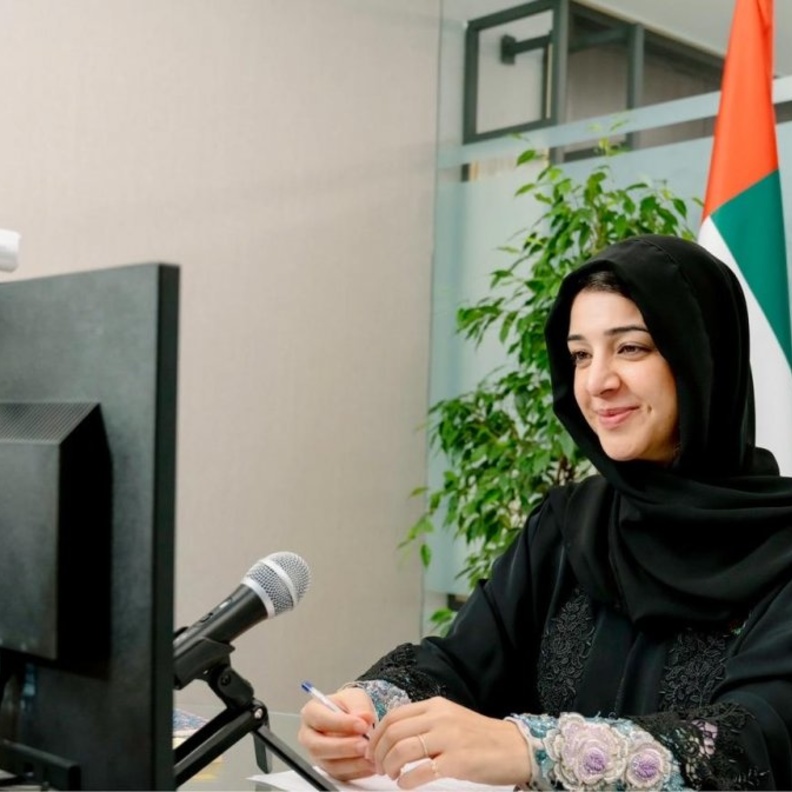 معالي ريم بنت إبراهيم الهاشمي منصب وزيرة الدولة لشؤون التعاون الدولي