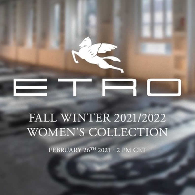 بث مباشر لعرض أزياء ETRO لخريف شتاء 2022/2021
