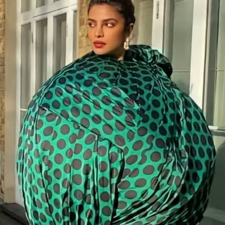 فستان بريانكا تشوبرا الواسع يثير جدلا وسخرية على مواقع التواصل