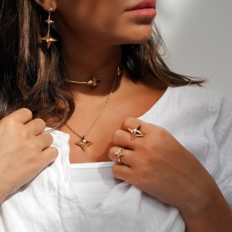 علامة ذهبة للمجوهرات Thhaba