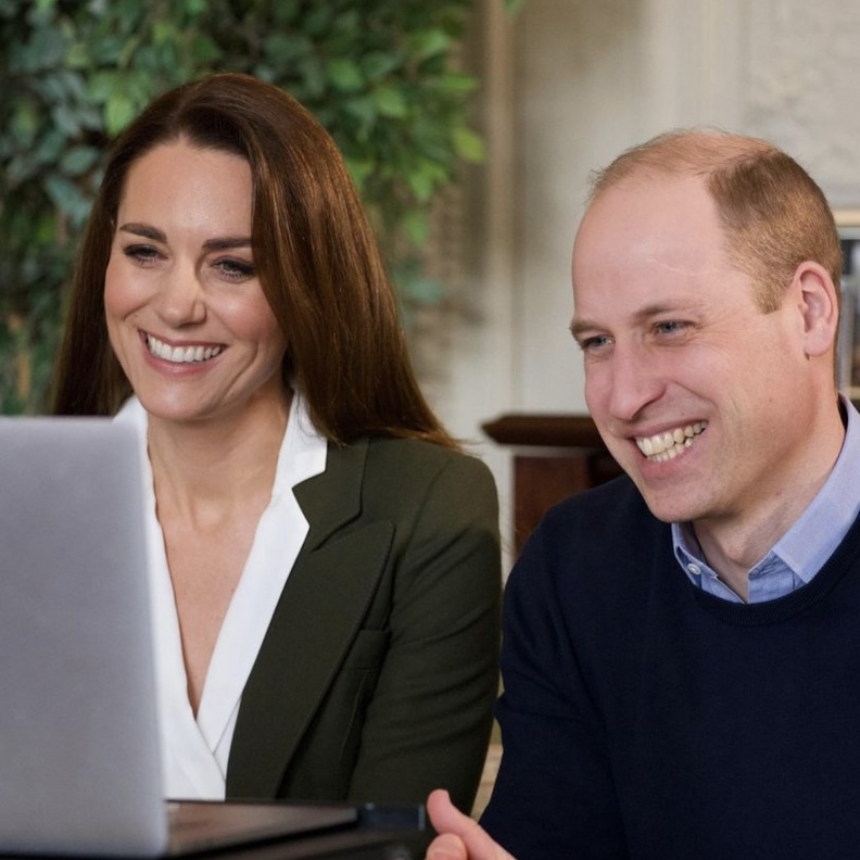 أحدث مقابلات دوق ودوقة كامبريدج كيت ميدلتون والأمير ويليام عبر الانترنت