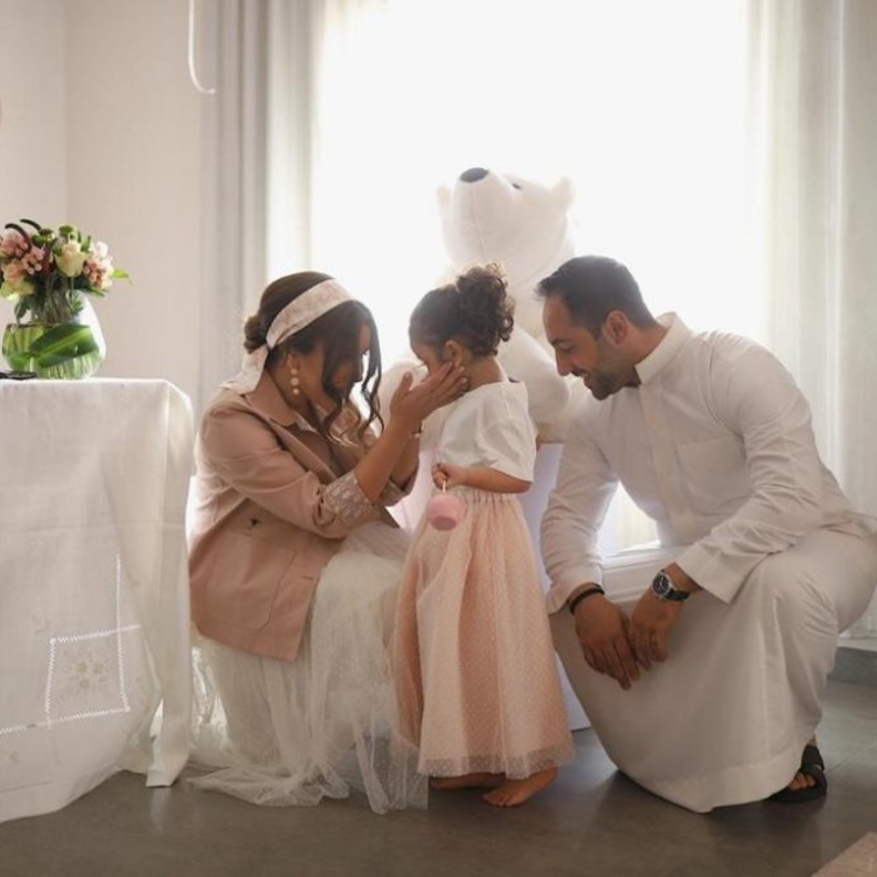 نجود الرميحي تقيم حفل بيبي شاور مع عائلتها بأجواء مميزة