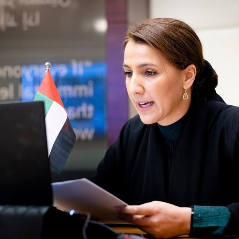 معالي مريم بنت محمد سعيد حارب المهيري وزيرة دولة للأمن الغذائي والمائي