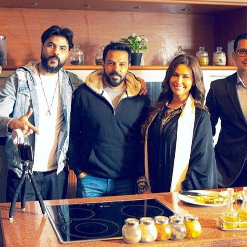 ابطال مسلسل "اختراق 2"