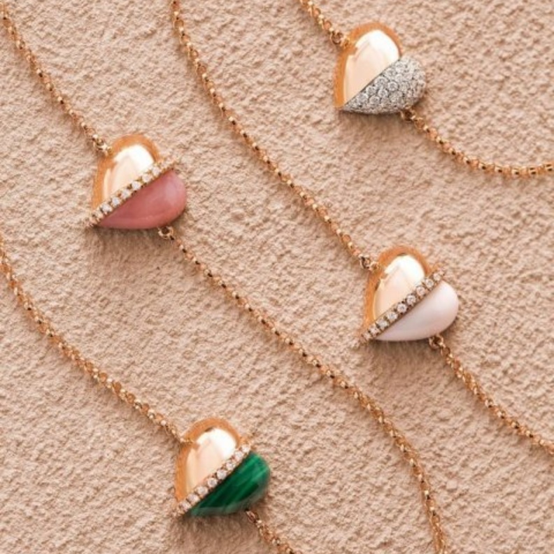 اجمل اشكال قطع مجوهرات للعروس مستوحاة من شمسة العبار