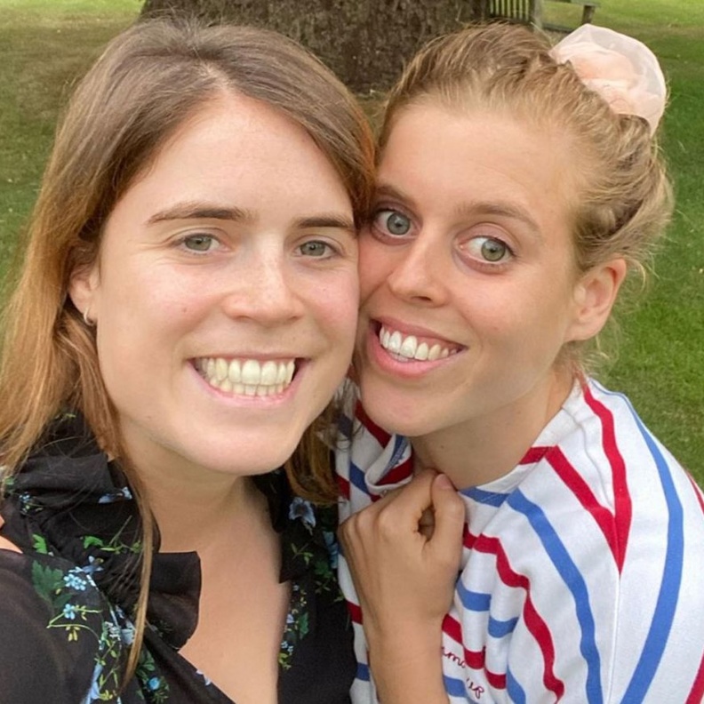 الأميرة يوجين وشقيقتها