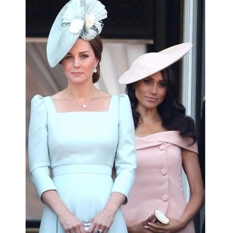 اجمل اطلالات ميغان ماركل وكيت ميدلتون اثناء ظهورهما سوياً