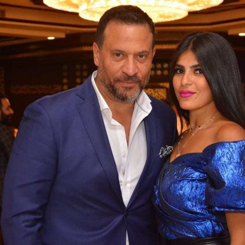 ماجد المصري وزوجته