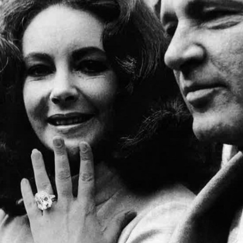  خاتم اليزابيث تايلور من ريتشارد بورتون