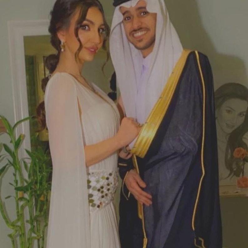 هبة الحسين وعايض يوسف 