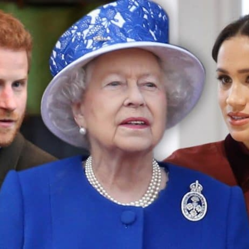 الملكة إليزابيث الثانية والأمير هاري