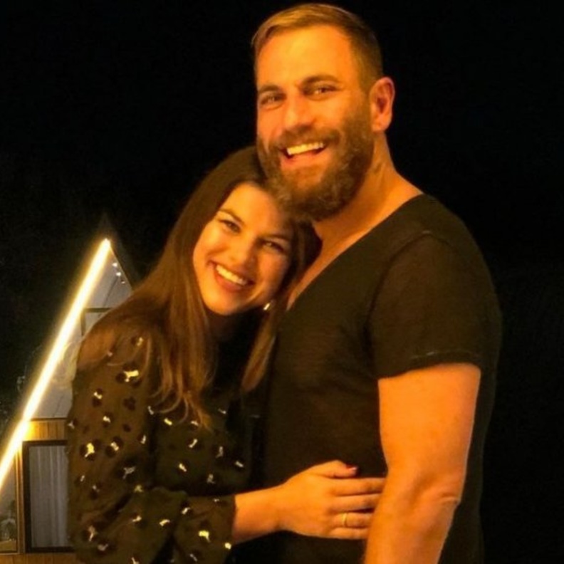 نيقولا معوض وزوجته