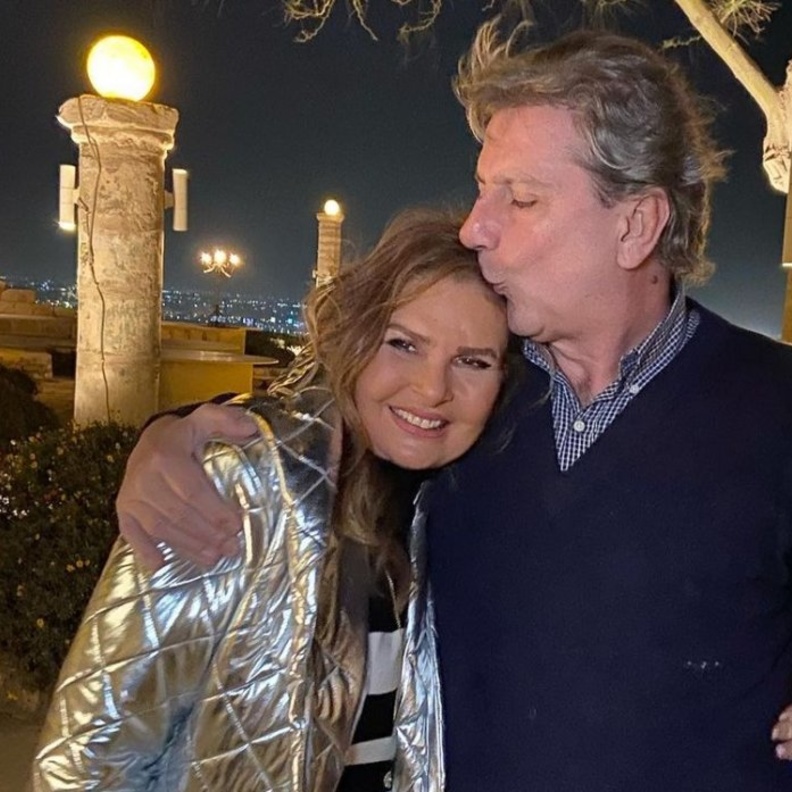 يسرا وزوجها