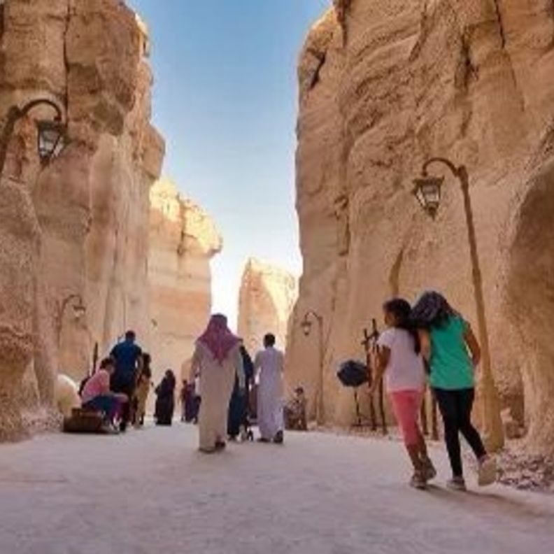 جبل القارة بالأحساء