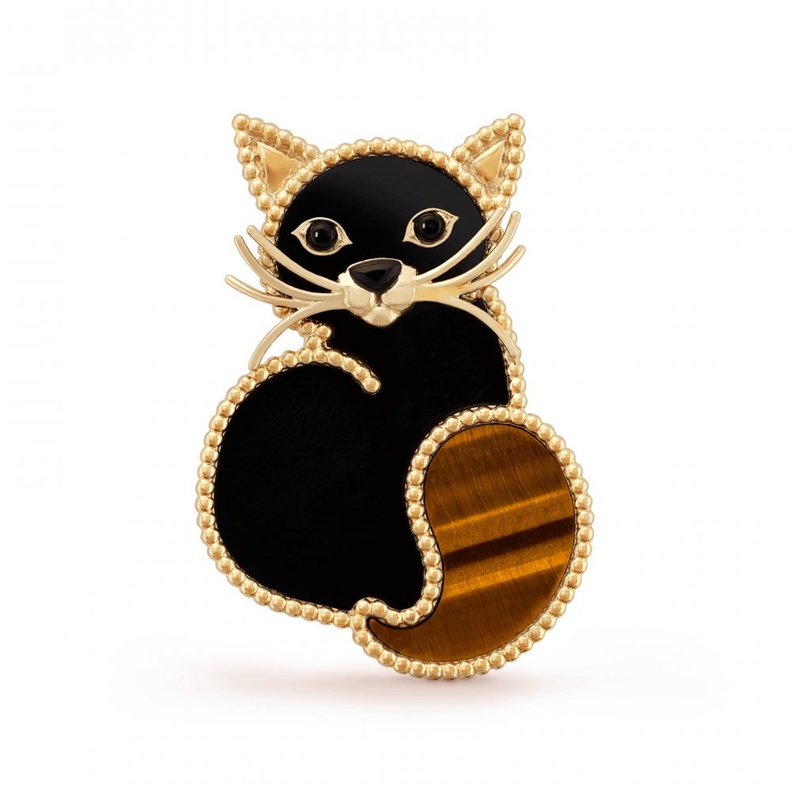  مشبك Cat clip من كليف أند آربلز Van Cleef & Arpels