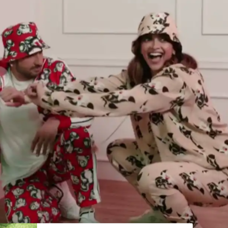 فيديو طريف يجمع بين ديبيكا بادوكون وزوجها رانفير سينغ