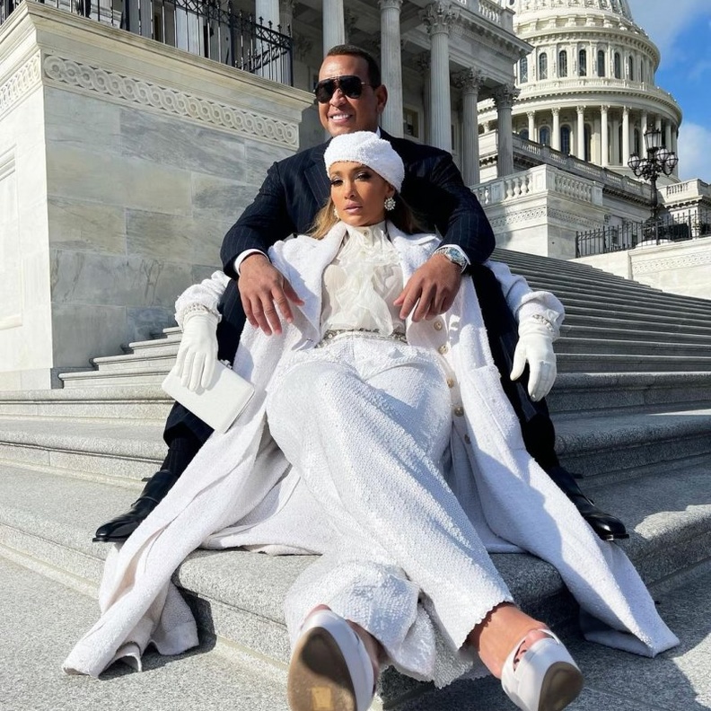 جينفير لوبيز وخطيبها