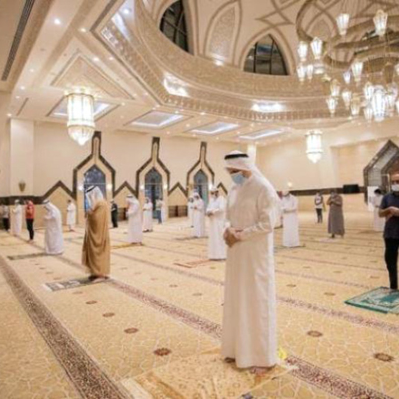  إقامة صلاة التراويح وفقا للضوابط الاحترازية