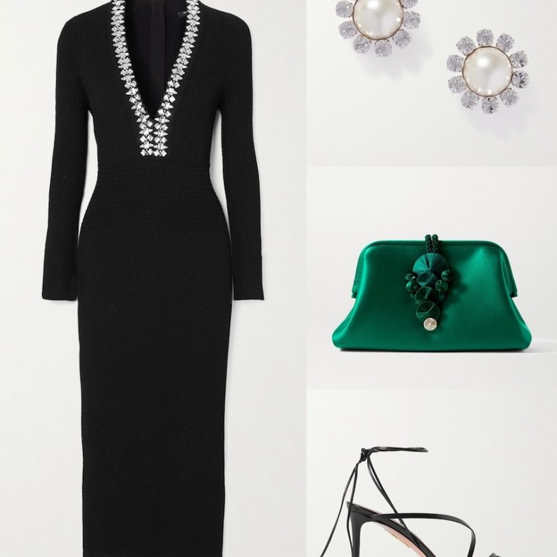 ستايل نهاري جذاب بألوان أنثوية بالفستان الطويل والمطبّع