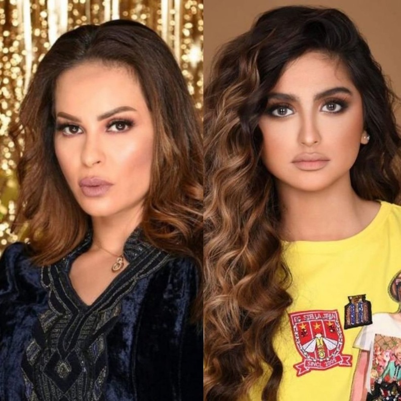 ازمة منى السابر وحلا الترك