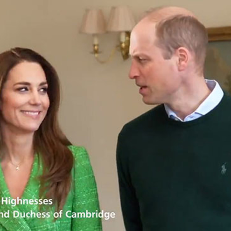 وليام وكيت يتذكران زيارتهما الأخيرة إلى أيرلندا