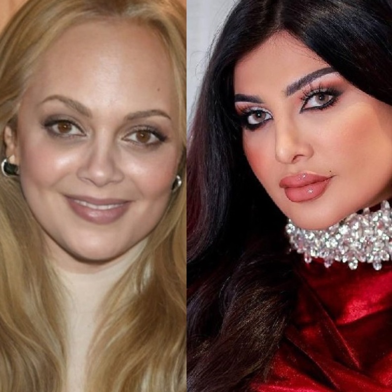 امل العوضي وعفاف رشاد 