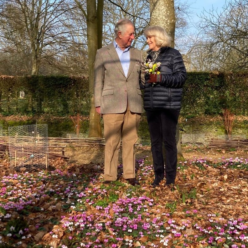 الأمير تشارلز وزوجته ينشران صورة رسمية جديدة احتفالا ببداية الربيع