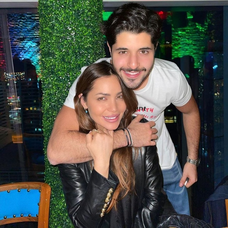 جيهان علامة وابنها