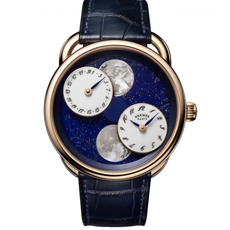 ساعة ساعة Lapis Lazuli من هيرميس