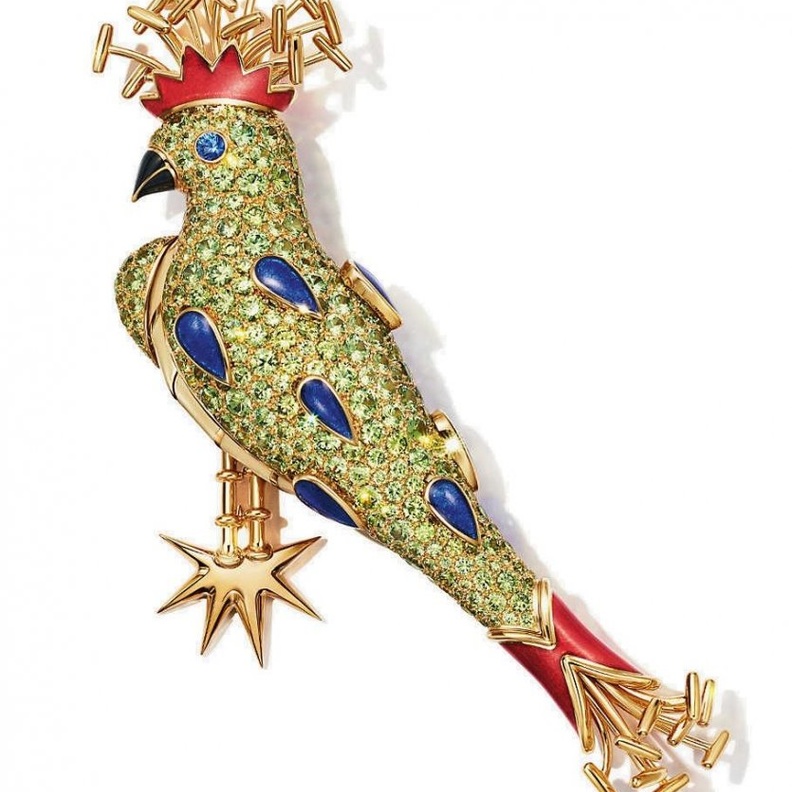 مشبك Crested Bird من تيفاني آند كو Tiffany & Co