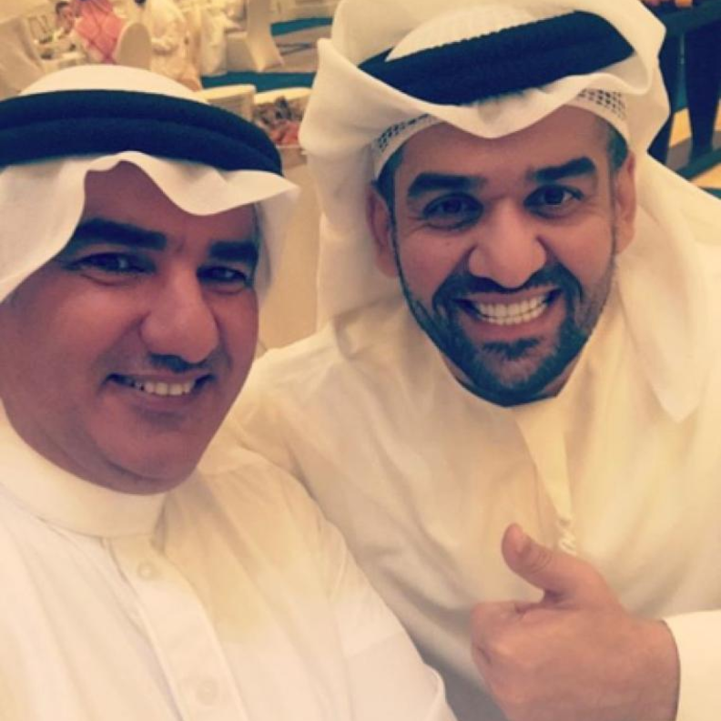 حسين الجسمي وشقيقه