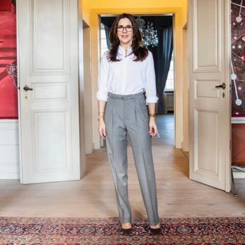 الأميرة ماري تستقبل ممثلين عن المجلس الدنماركي للاجئين