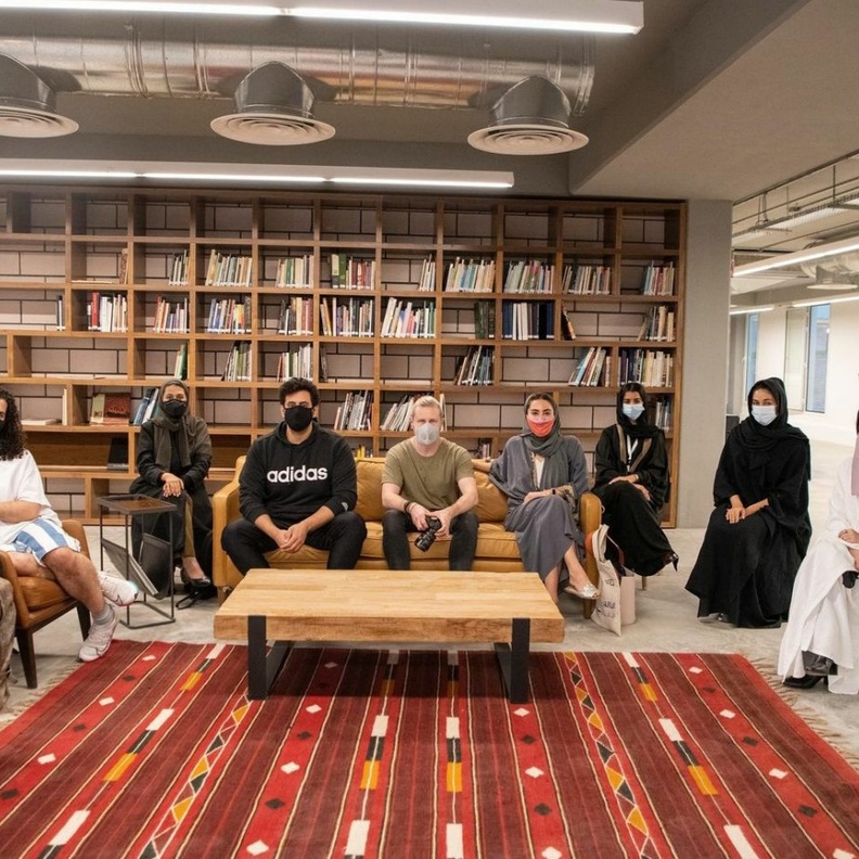  الفنانين المشاركين في إقامة مساحة في دورتها الأولى