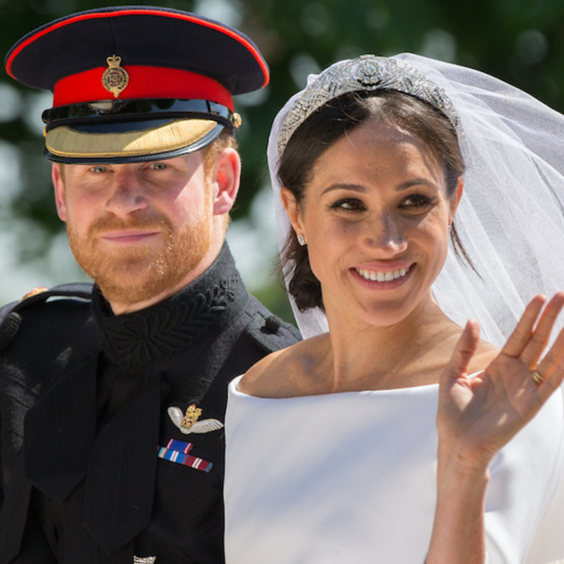 نسخة من وثيقة زواج ميغان وهاري الرسمية
